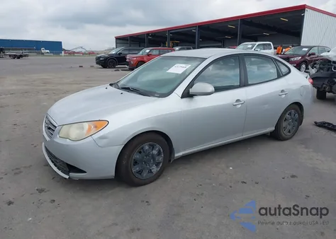 2007 Hyundai Elantra Gls/Limited/Se from USA, damaged, VIN KMHDU46D17U016777